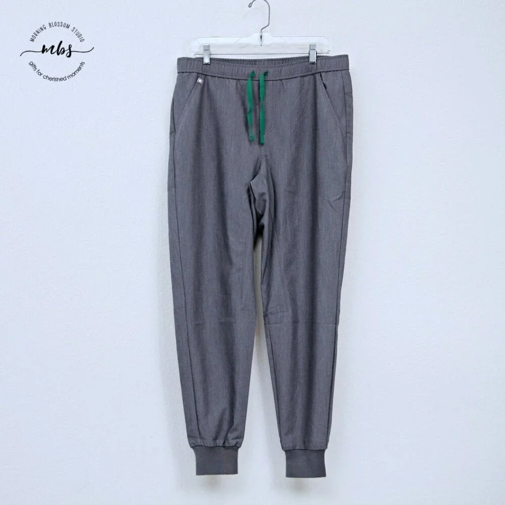 NWT Figs Tansen Jogger 2.0 Scrub Pants Gray Men L‎ Style MXXSW2004